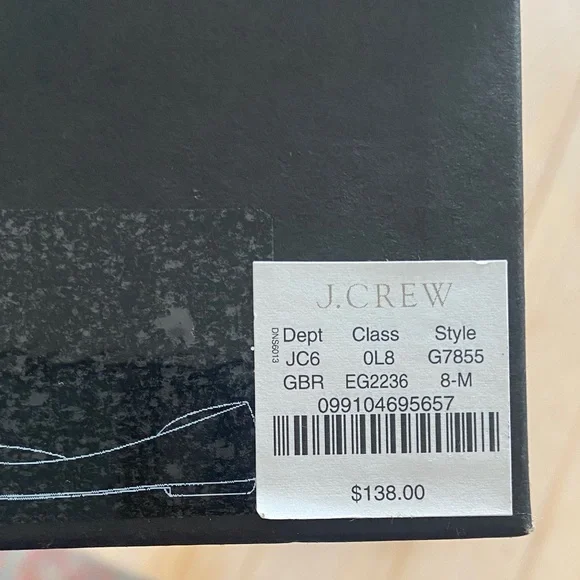 J. Crew Women's Metallic Snakeskin Pattern Flats - Picture 10 of 11